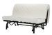 Banquette BZ tissu matelas 12 cm Venus - Photo n°7