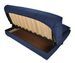 Banquette Clic Clac tissu matelas Bultex 14 cm avec rangement Bary - Photo n°6