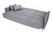 Banquette clic clac tissu 130x190 cm matelas Bultex 14 cm avec rangement Balia - Photo n°4