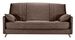 Banquette clic clac tissu 130x190 cm matelas Bultex 14 cm avec rangement Balia - Photo n°1