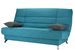 Banquette Clic-clac tissu 130x190 cm matelas Bultex 14 cm avec rangement Belax - Photo n°3