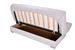 Banquette Clic-clac tissu 130x190 cm matelas Bultex 14 cm avec rangement Zéa - Photo n°7