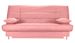 Banquette Clic-clac tissu 130x190 cm matelas Starflex 13 cm avec rangement Folken - Photo n°1