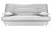 Banquette Clic-clac tissu 130x190 cm matelas Starflex 13 cm avec rangement Folken - Photo n°1
