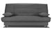 Banquette Clic-clac tissu 130x190 cm matelas Starflex 13 cm avec rangement Folken - Photo n°1