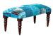 Banquette patchwork Turquoise Patty - Photo n°1