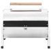 Barbecue au charbon portable Acier inoxydable Grilles doubles - Photo n°5