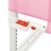 Barrière de sécurité de lit d'enfant Rose 120x25 cm Tissu - Photo n°7