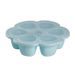 BEABA Multiportions silicone 6x150 ml blue - Photo n°1