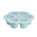 BEABA Multiportions silicone 6x90 ml blue - Photo n°1
