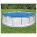 Bestway Couverture solaire de piscine ronde 462 cm Bleu - Photo n°2