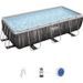 BESTWAY Kit Piscine hors sol et accessoires Power Steel 404 x 201 x 100 cm, filtre a sable, échelle, diffuseur Chemconnect - Photo n°1