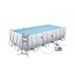 BESTWAY Kit Piscine tubulaire rectangulaire L5,49 x 2,74 x H1,22m -avec filtre a sable - Photo n°1