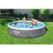 BESTWAY Piscine hors sol Fast Set - 396 x 84 cm - Gris - Photo n°1