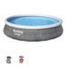 BESTWAY Piscine hors sol Fast Set - 396 x 84 cm - Gris - Photo n°2