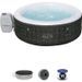 BESTWAY Spa gonflable Lay-Z-Spa RIO, 4/6 places, 196 x 71 cm, 140 jets d'air, diffuseur Chemconnect - Photo n°1