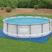 Bestway Tapis de sol pour piscine Flowclear 488x488 cm - Photo n°1