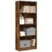 Bibliothèque en bois 4 niveaux L 60 x H 143 x P 24 cm - Collection Klazik - Photo n°1