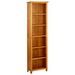 Bibliothèque à 6 étagères 52x22x180 cm Bois de chêne massif - Photo n°1