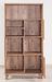Bibliothèque bois marron clair avec motifs colorés Mastra 80 cm - Photo n°2