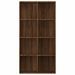 Bibliothèque/Buffet Chêne marron 66x30x130 cm Bois d'ingénierie - Photo n°8