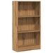 Bibliothèque chêne artisanal 60x24x109 cm bois d'ingénierie - Photo n°2