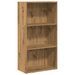 Bibliothèque chêne artisanal 60x30x114 cm bois d'ingénierie - Photo n°2