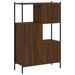 Bibliothèque chêne marron 72x28x109 cm bois d'ingénierie - Photo n°7