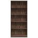 Bibliothèque chêne marron 80x24x176 cm bois d'ingénierie - Photo n°4