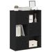 Bibliothèque chêne noir 60x24x76,5 cm bois d'ingénierie - Photo n°1