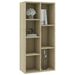 Bibliothèque Chêne Sonoma 50x25x106 cm - Photo n°1