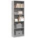 Bibliothèque en bois 5 niveaux L 60 x H 176 x P 24 cm - Collection Klazik - Photo n°1