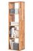 Bibliothéque en bois de chêne massif 4 compartiments Moby 150 cm - Photo n°1