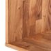 Bibliothéque en bois de chêne massif 4 compartiments Moby 150 cm - Photo n°4
