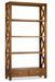 Bibliothèque en bois massif de Mindy 4 niveaux 2 tiroirs Orka 100 cm - Photo n°1