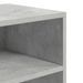 Bibliothèque gris béton 60x30x71,5 cm bois d'ingénierie - Photo n°7