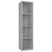 Bibliothèque/Meuble TV Sonoma gris 36x30x143 cm - Photo n°1