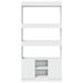 Bibliothèque multifonctionnelle en bois L 92 x H 180 x P 33 cm – Collection Bibla - Photo n°1
