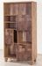 Bibliothèque patchwork de bois marron clair Mastra 80 cm - Photo n°2