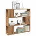 Bibliothèque séparateur en bois Driko 100 cm - Simple et moderne - Photo n°1