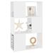 Bibliothèque/Séparateur de pièce Blanc 60x24x94 cm - Photo n°1