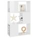 Bibliothèque/Séparateur de pièce Blanc brillant 60x24x94 cm - Photo n°1