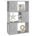 Bibliothèque/Séparateur de pièce Gris 60x24x94 cm - Photo n°1