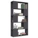 Bibliothèque/Séparateur de pièce Gris 80x24x155 cm - Photo n°1