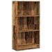 Bibliothèque vieux bois 60x24x109 cm bois d'ingénierie - Photo n°2