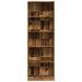 Bibliothèque vieux bois 60x24x176 cm bois d'ingénierie - Photo n°4