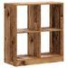 Bibliothèque vieux bois 68,5x32x75 cm bois d'ingénierie - Photo n°6