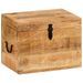 Boîte de rangement 39x28x31 cm Bois massif d'acacia - Photo n°1