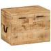 Boîte de rangement 39x28x31 cm Bois massif d'acacia - Photo n°4