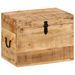 Boîte de rangement 39x28x31 cm Bois massif d'acacia - Photo n°10